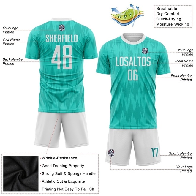 High Quality Vintage Futsal Custom Soccer Jersey Sets