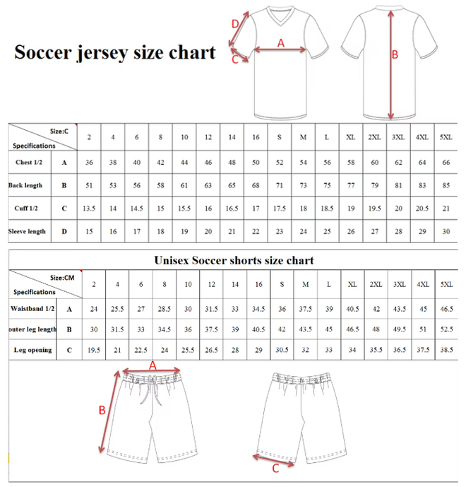 Custom Adult Futsal Football Training Uniforms