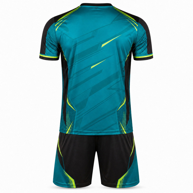 Futsal Wear Breathable Sublimated Soccer Jersey and Shorts