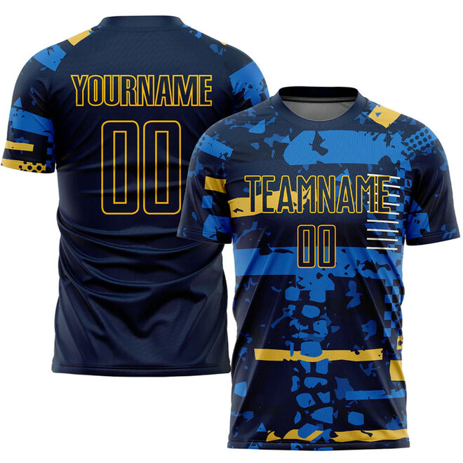 Custom Design Futsal Pattern Men Women Soccer Football Jersey