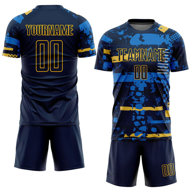 Custom Design Futsal Pattern Men Women Soccer Football Jersey