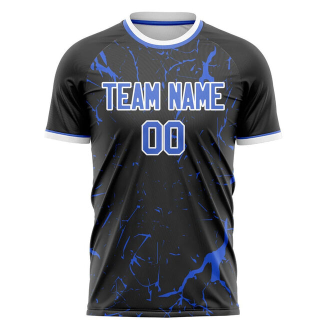 Men Women Custom Design Futsal Pattern Soccer Football Jersey