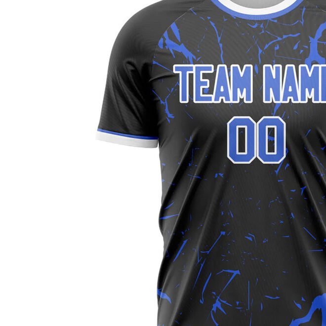 Men Women Custom Design Futsal Pattern Soccer Football Jersey
