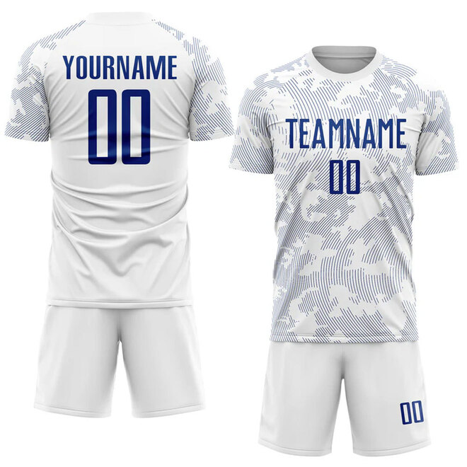 Crew Neck Short Sleeve Custom Design Futsal Soccer Jersey Shorts