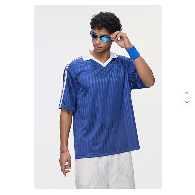 Retro Oversized Streetwear Sports Top Soccer Jersey