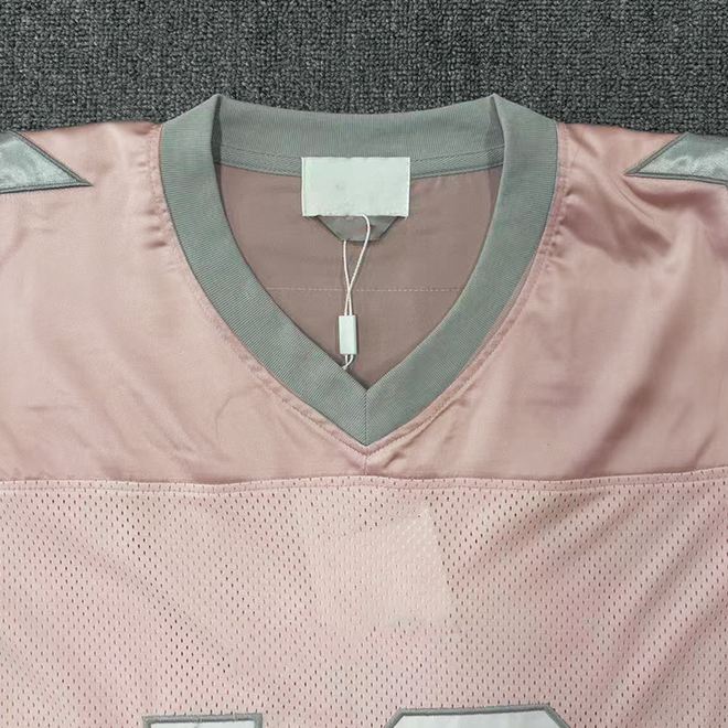 Custom Mesh Streetwear Oversized American Football Fashion Jersey for Men
