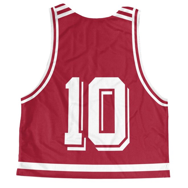 Custom Design Sublimated Reversible Lacrosse Pinnies Unisex Jerseys