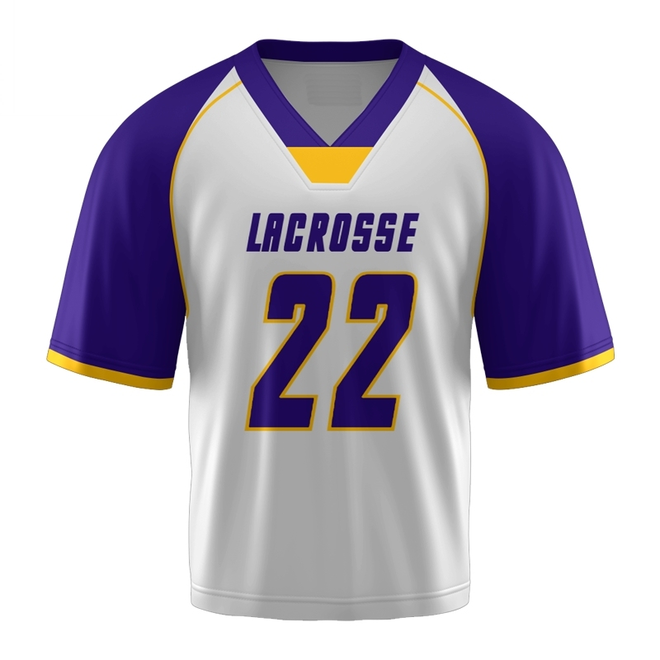 College Sublimation Custom Box lacrosse Jersey Uniforms Set