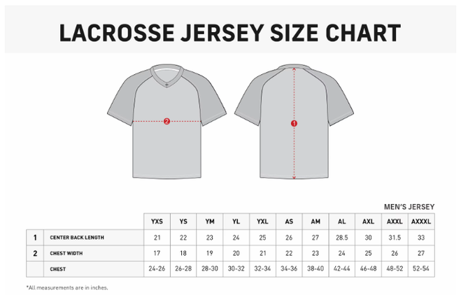 Custom Athletic Clothing Lacrosse Jersey