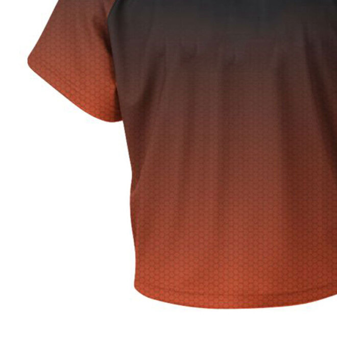 Lightweight Comfortable Polyester Sportswear with Printed Design Lacrosse Jersey