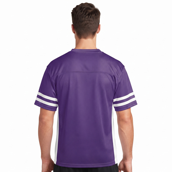 Mens V Neck Mesh Lacrosse Jersey