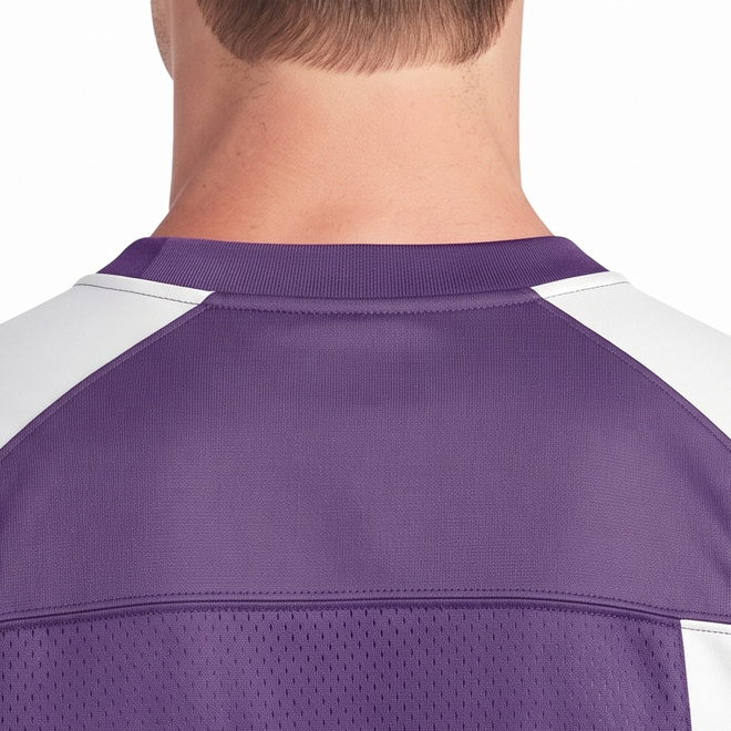 Mens V Neck Mesh Lacrosse Jersey