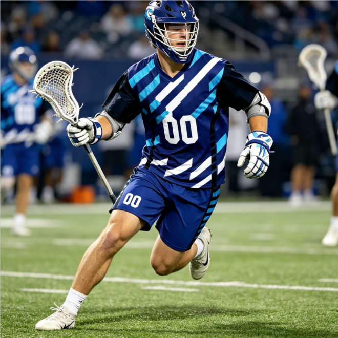 Oversize Custom Sublimation Lacrosse Jerseys for Men