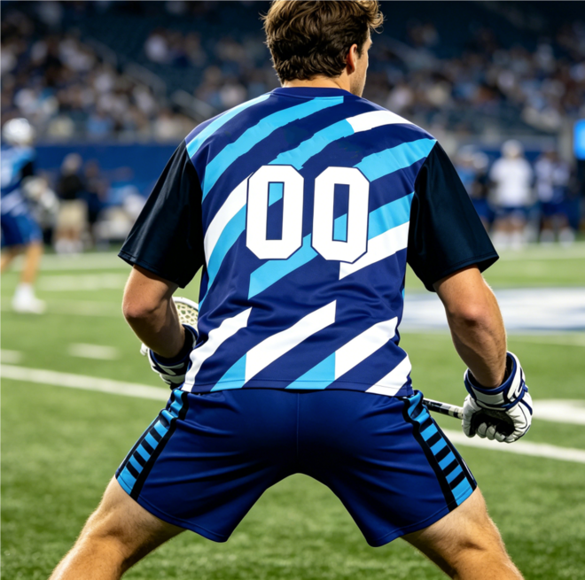 Oversize Custom Sublimation Lacrosse Jerseys for Men