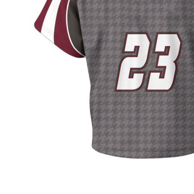 Quick Dry Breathable Mens Lacrosse Jerseys