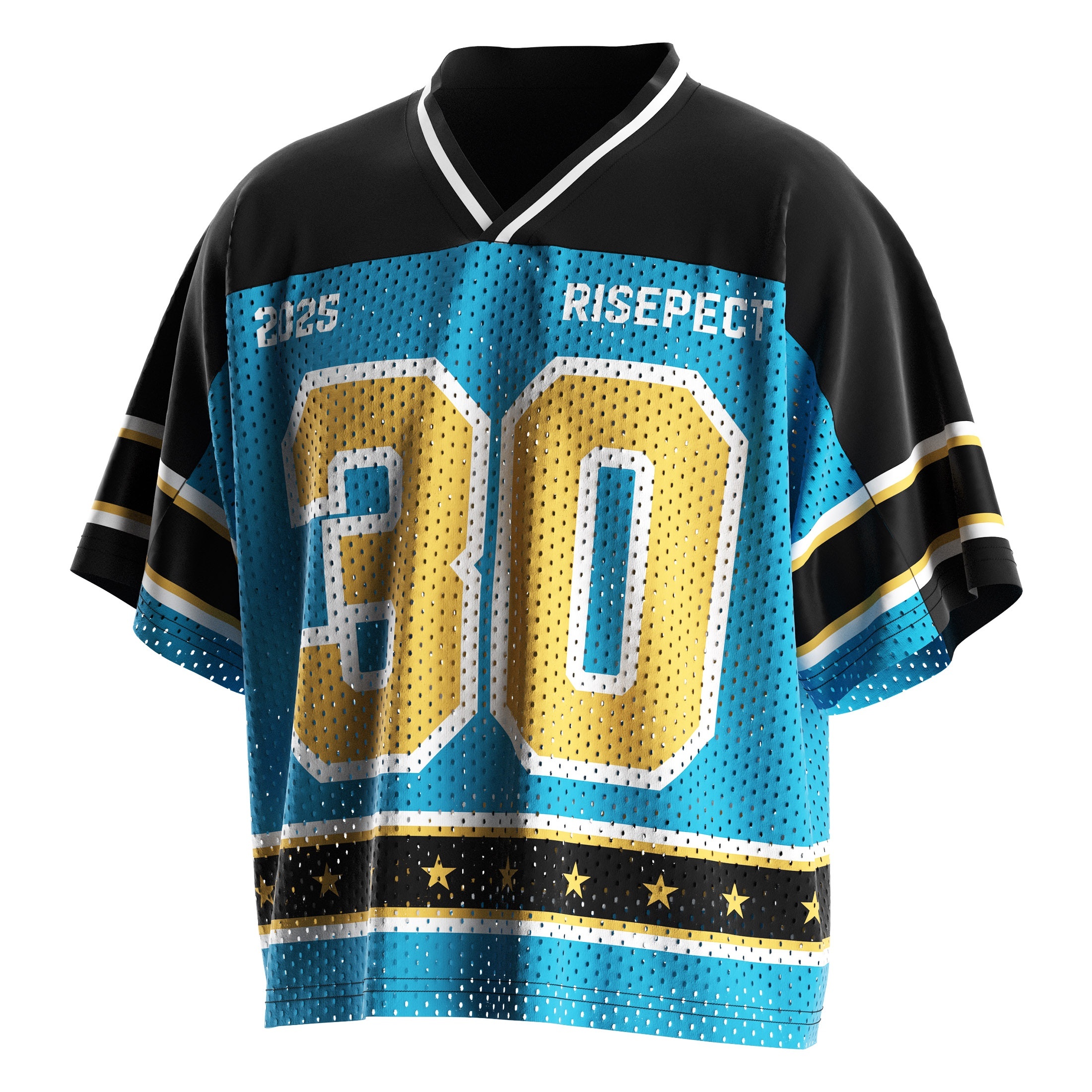 Oversized Custom Breathable American Retro Football Jersey