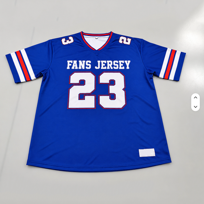 Oversized Fans Jersey Hip Hop American Football Jersey