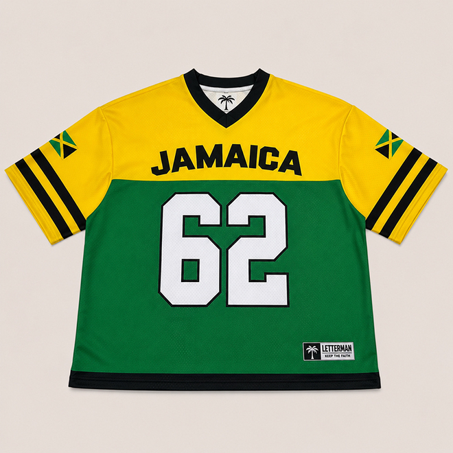Oversized Fans Jersey Hip Hop American Football Jersey