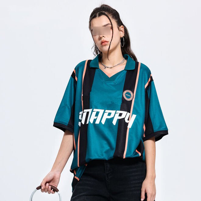Oversized Gaming Vintage Soccer Jersey 