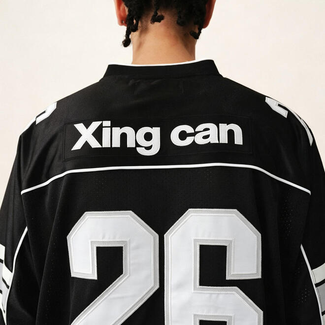 Mens American Vintage Sporty 100% Cotton Oversized Jersey