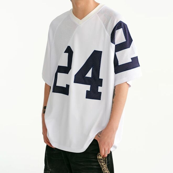 Oversized Streetwear Polyester Breathable Sports Quick Dry Basketball T Shirt