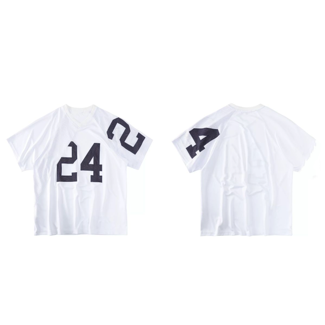 Oversized Streetwear Polyester Breathable Sports Quick Dry Basketball T Shirt