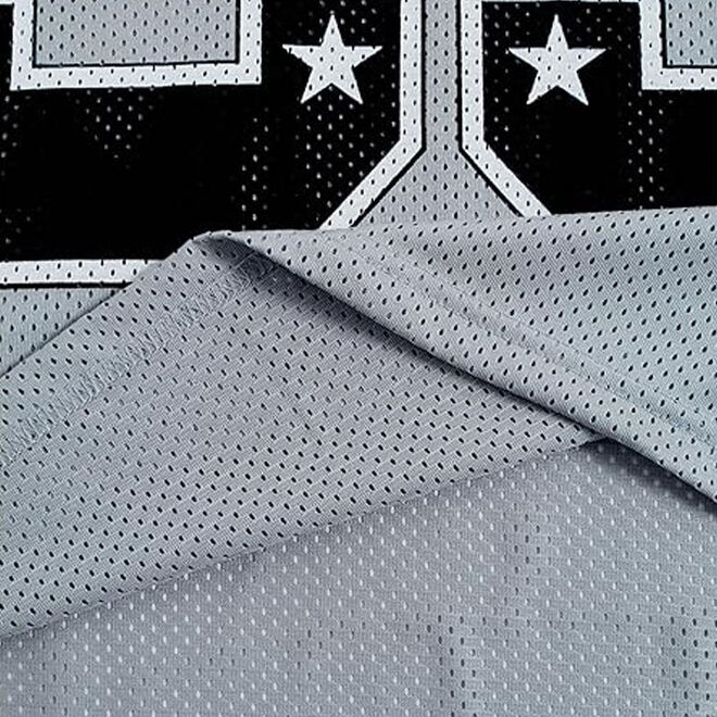 Custom Polyester Vintage Mesh Streetwear Baseball Jersey