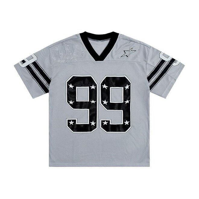 Custom Polyester Vintage Mesh Streetwear Baseball Jersey