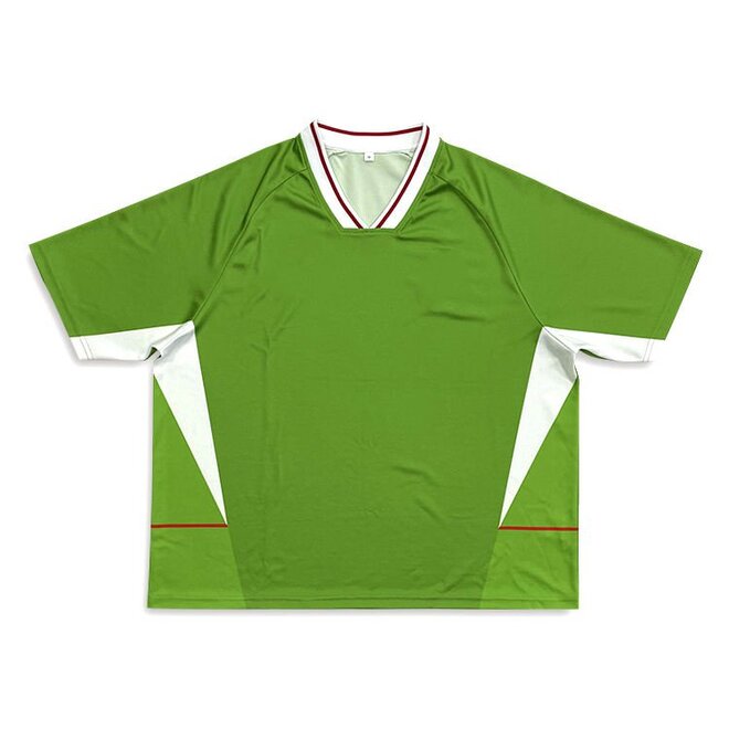 Sublimation Breathable Retro Unisex Youth Soccer Jersey