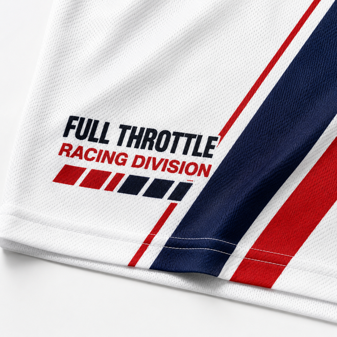 Custom Racing Motorsport Style V Neck Number Printed Vintage Shirt
